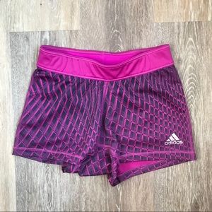 Girls adidas compression shorts size 8-10